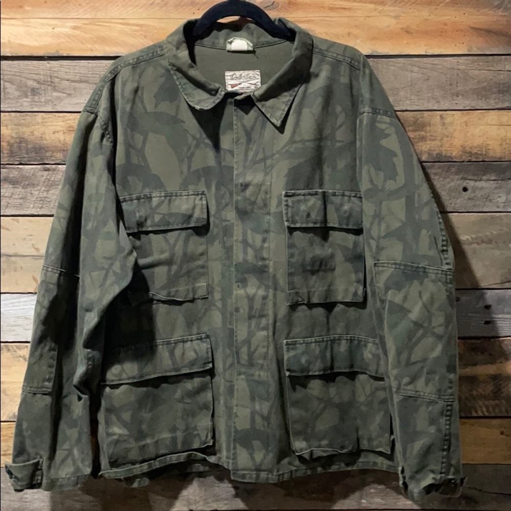 Vintage Cabelas Combat Coat & Shirt
